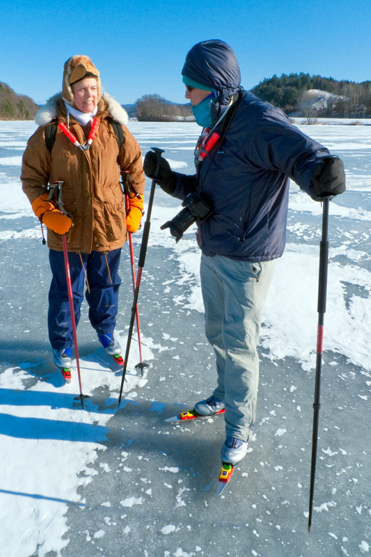 Martha and Steve on the Connecticut River