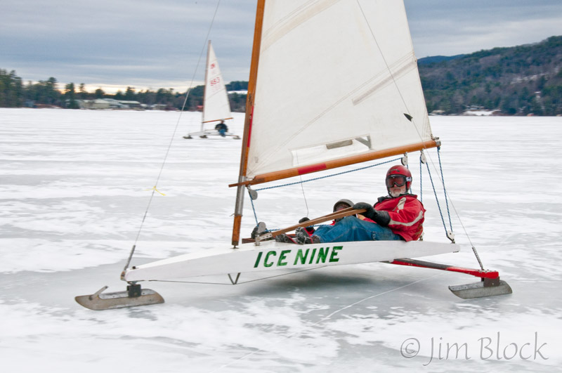 Ice Boats on Morey
