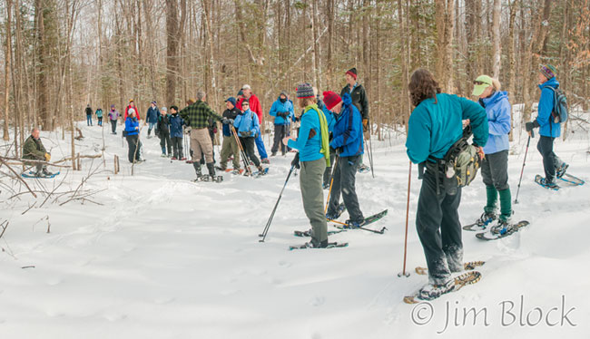 Hanover Conservancy hike along Tunis Road