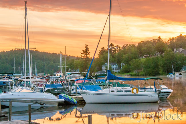DR513A-Sunapee-Harbor-at-Dawn