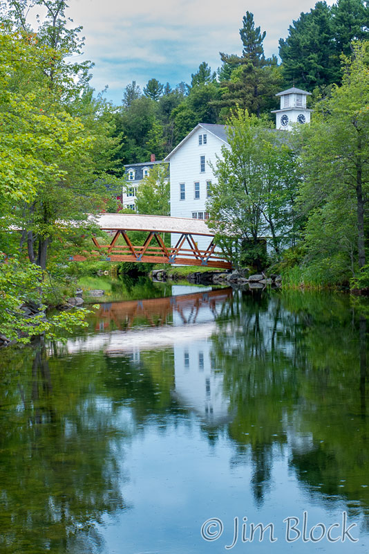 New pedestrian Covered Bridge, Sunapee, NH
