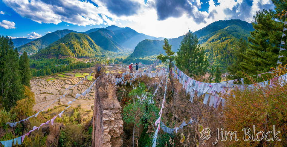 BHU-1473--Stephen-and-Dhamey-at-Drukgyel-Dzong---Pan-(7)