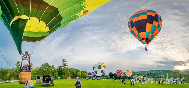 Experimental Balloons at Post Mills