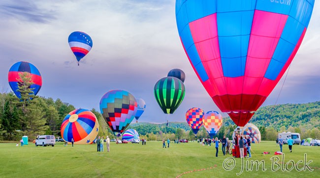 Experimental Balloons at Post Mills