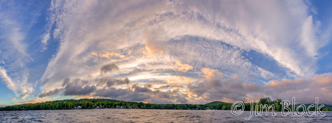 Clouds over Blodgett Landing