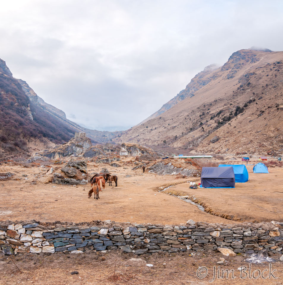 BHU-9223--Tents-and-fog-at-Jangothang----Pan-(2)