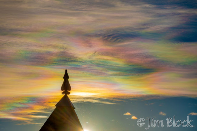 Iridescent Clouds, Monhegan Island, ME, September 28, 2018